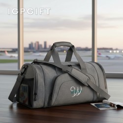 精英22寸旅行 duffel 包 - 刺繡款