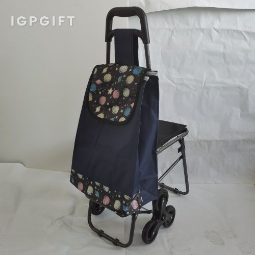 購物可坐手拉車