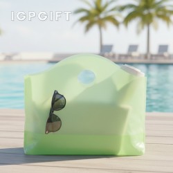 磨砂超波形手提袋