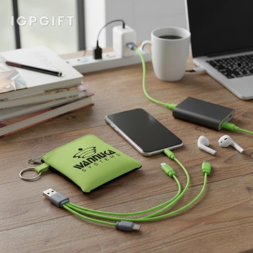 多功能充電線收納包