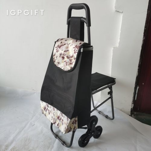 購物可坐手拉車