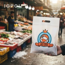 全彩切割手提塑料袋 - 13