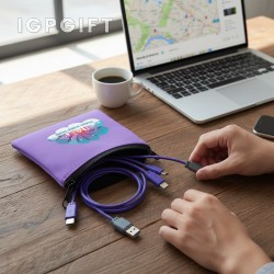 多功能USB-C充電線收納袋