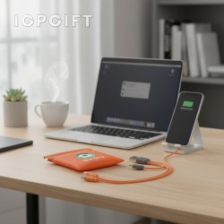 多彩USB-C充電線收納袋