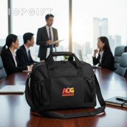 多功能刺繡手提公事包