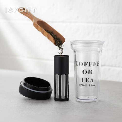 雙層保溫茶壺隨行杯