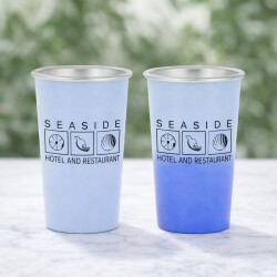 變色鋁製保溫杯