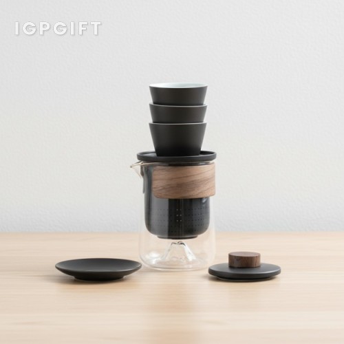 便攜式陶瓷玻璃茶具