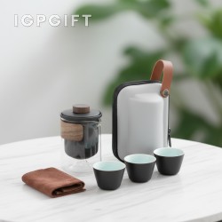 便攜式陶瓷玻璃茶具