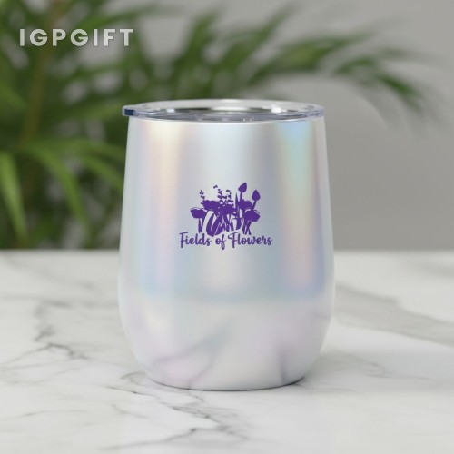 霓彩不銹鋼無把酒杯