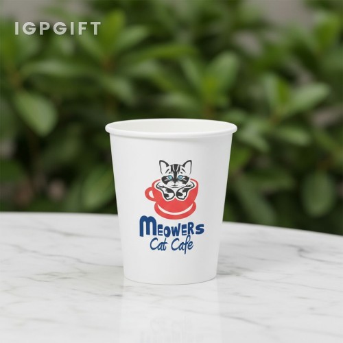 多用途紙杯 - 10 盎司 - 小批量 - 全彩印刷