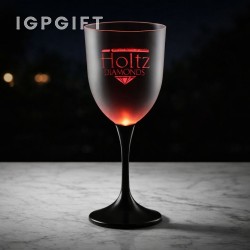 霧面發光紅酒杯 - 10盎司