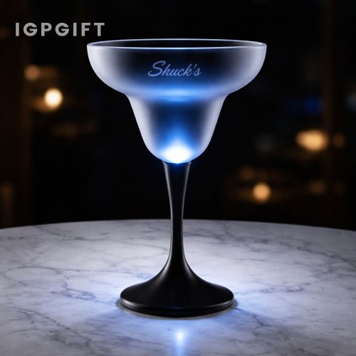 霧面發光瑪格麗特酒杯