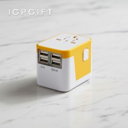 四USB多國通用插頭