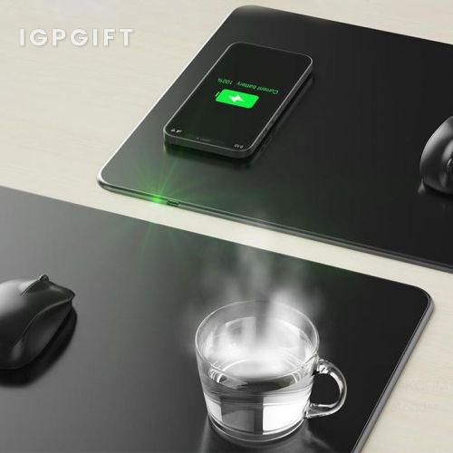 無線充電加熱滑鼠墊