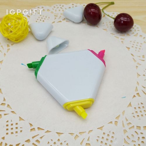 三角造型螢光筆