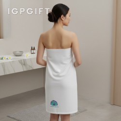 優質女士水療披肩 - 白色