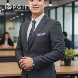 磁性矩形金屬名牌