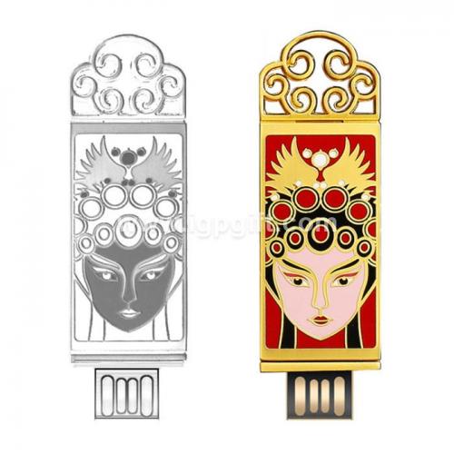 中秋金屬中國風USB