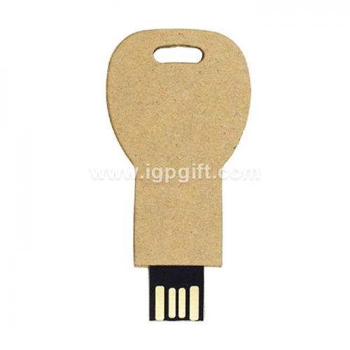 環保紙鑰匙USB