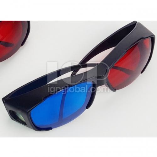 紅藍PC鏡片3D眼鏡