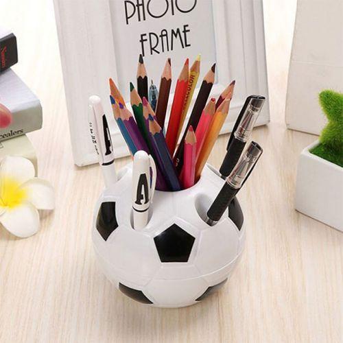 創意足球造型筆筒