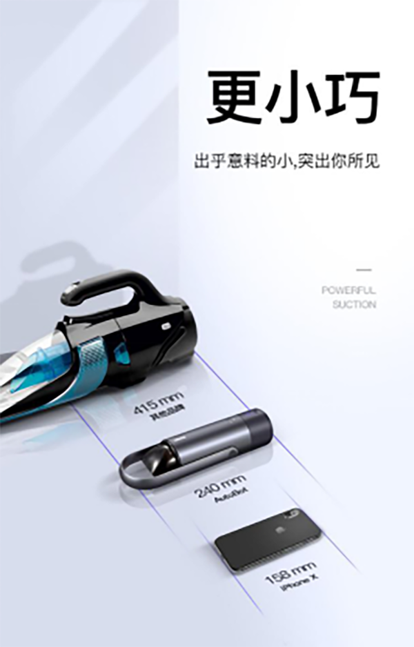 AutoBot迷你車用家用吸塵器