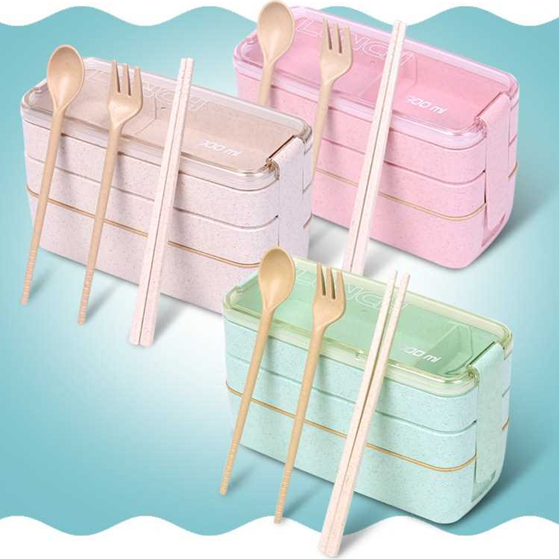 小麥日式便當盒 小麥日式便當盒
