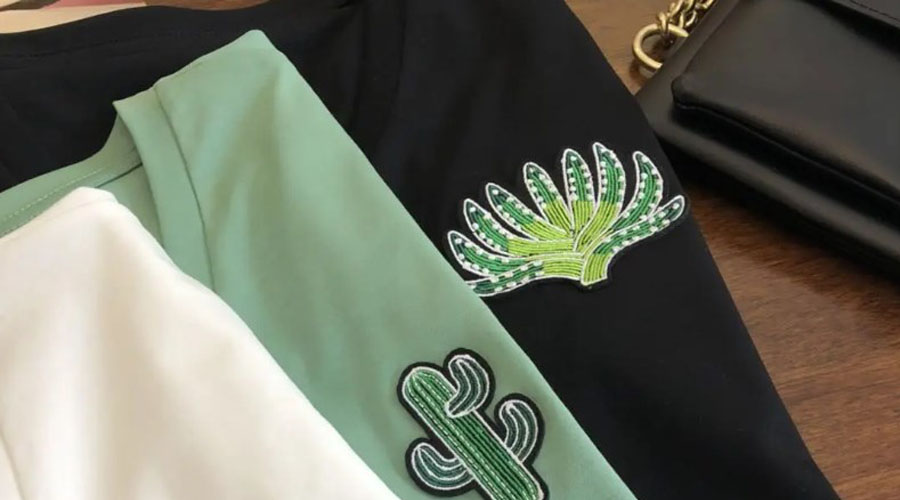 T恤刺繡LOGO,點綴細節,彰顯個性