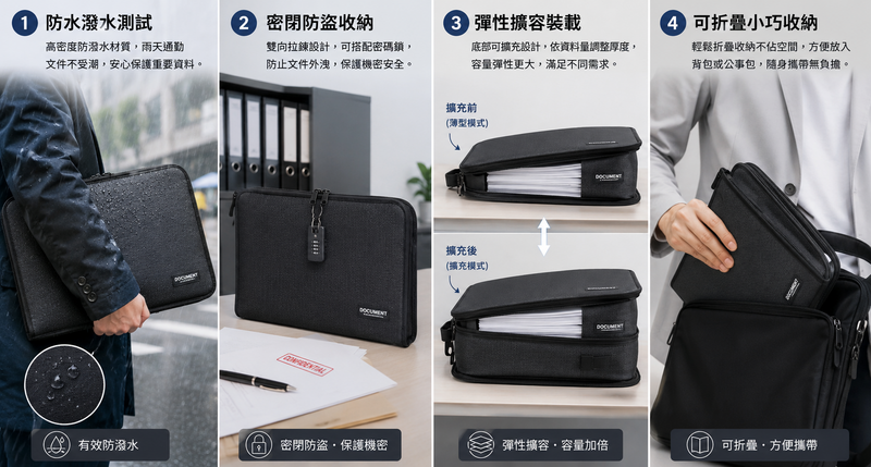 企業訂製文件袋｜實用商務收納禮品 品牌曝光超持久