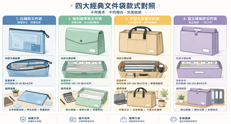企業訂製文件袋｜實用商務收納禮品 品牌曝光超持久