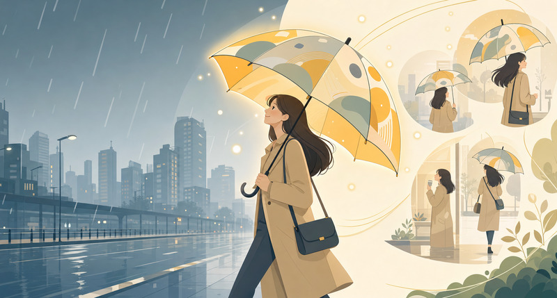 創意廣告傘成為社交貨幣，獨特造型點亮雨天街頭品牌話題