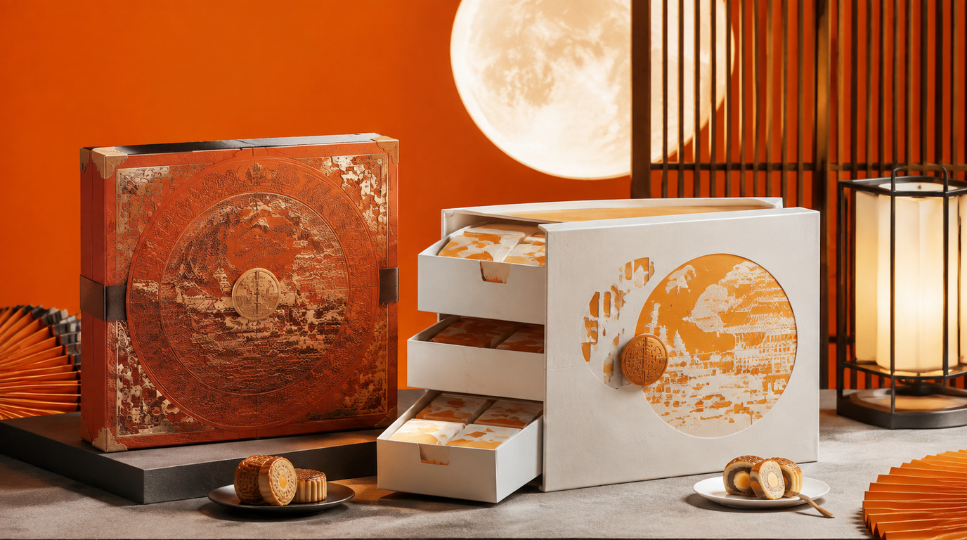 老字號跨界聯名禮盒，以中秋視角翻新年輕品牌樣貌