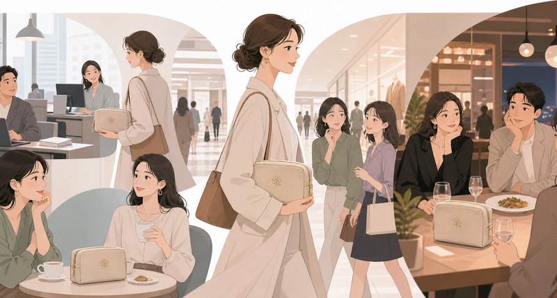 突破收納單一功能，化妝袋綁定女性生活塑造品牌溫度