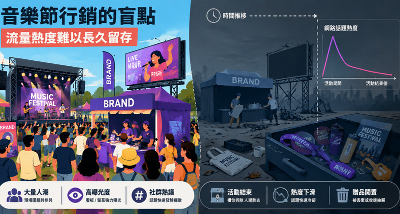 音樂節門票之外，紀念手環串起品牌與年輕人的情感羈絆
